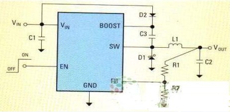 Design drawing of direct feedback voltage from sampling resistor