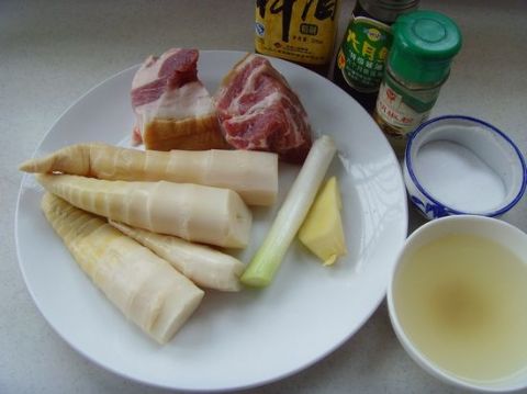 Spring bamboo shoots