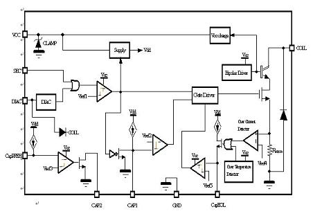 VK06TL simplified block diagram