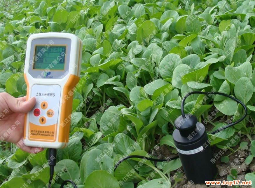 GPS soil moisture measuring instrument