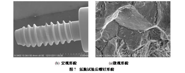 Screw shape after auto-crushing screw of automobile steering wheel