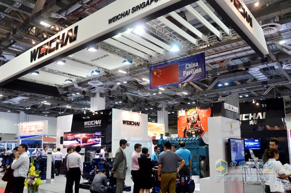 Weichai Group unveiled the 2014 Asia-Pacific Maritime Exhibition