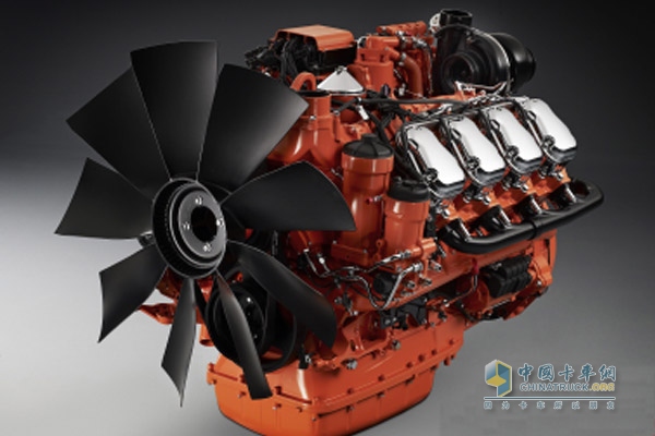 Scania modified Tier4i engine