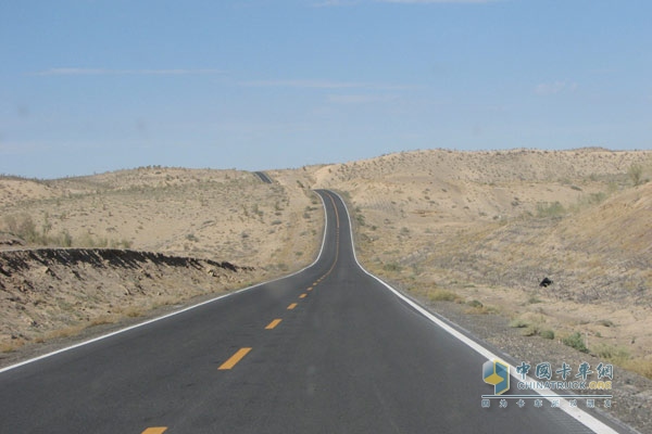 Highway in Xinjiang