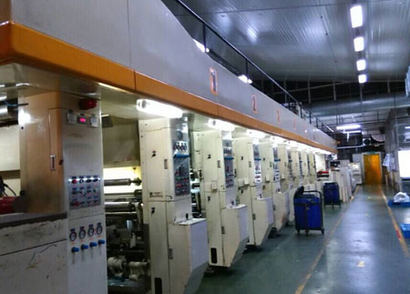 A corner of Thailand's Print Master printing plant for energy-saving renovation using PHNIX Super Hot Air Dryer