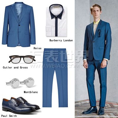 Blue Suit