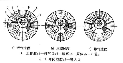 Water ring vacuum pump work