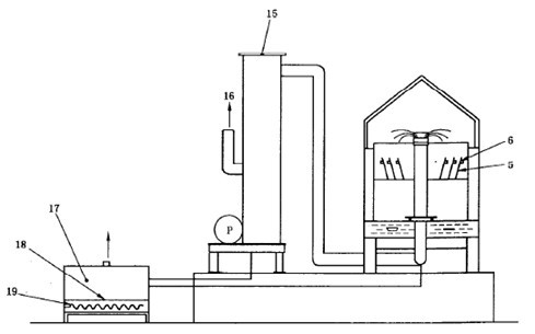 Front View of Salt Spray Test Chamber