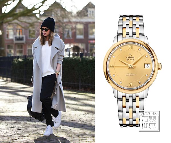 Winter Coat & Watch Styling