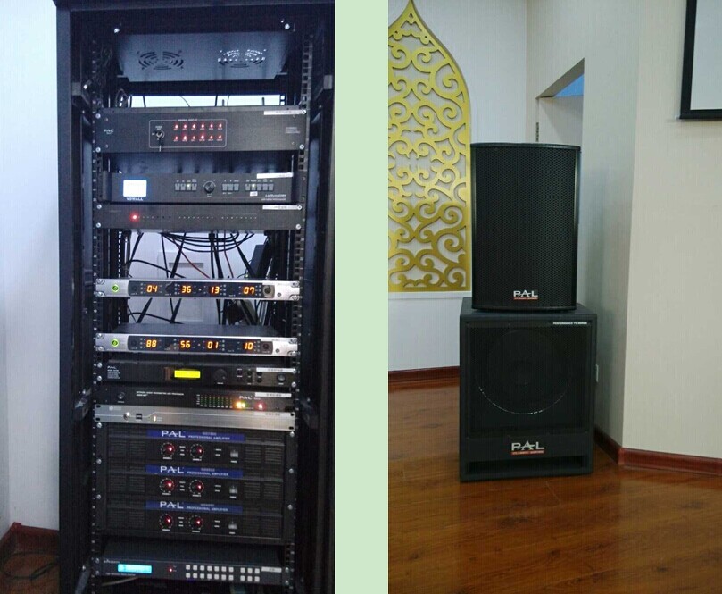PAL Network Digital Sound Reinforcement Equipment Scene