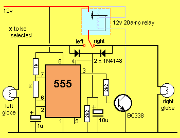 NE555 application circuit