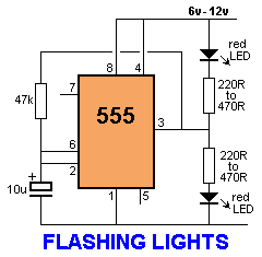 NE555 application circuit