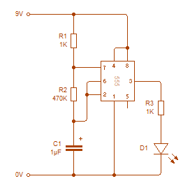 NE555 application circuit