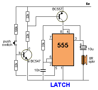 NE555 application circuit