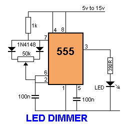 NE555 application circuit