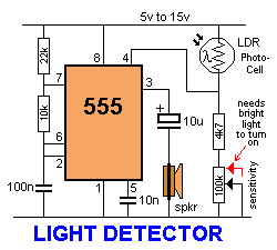 NE555 application circuit