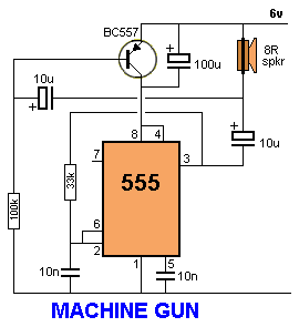 NE555 application circuit