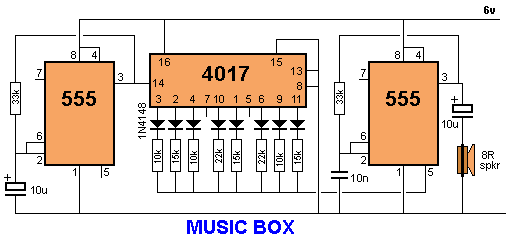 NE555 application circuit