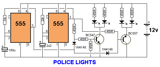 NE555 application circuit