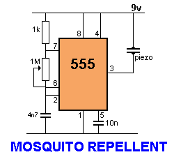 NE555 application circuit