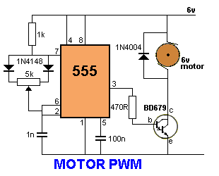 NE555 application circuit