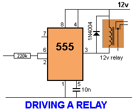 NE555 application circuit