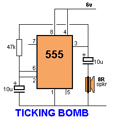 NE555 application circuit