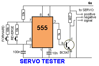 NE555 application circuit