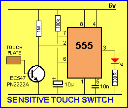 NE555 application circuit