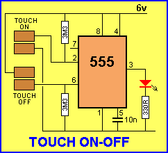 NE555 application circuit