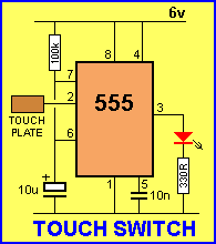 NE555 application circuit