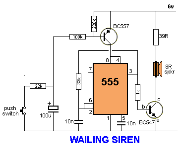 NE555 application circuit