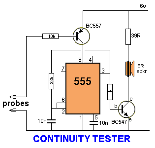 NE555 application circuit