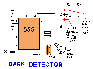 NE555 application circuit