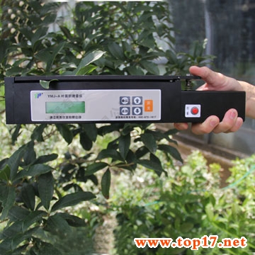 Portable leaf area meter