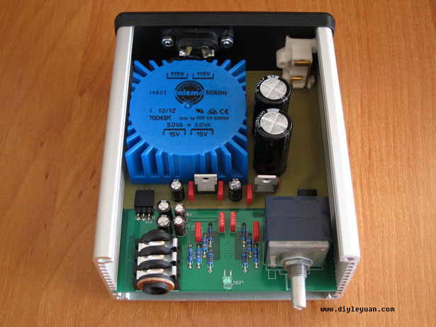 Headphone amplifier production TPA6120