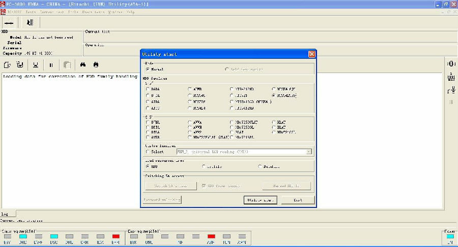 Hitachi notebook hard drive G table damaged data recovery solution