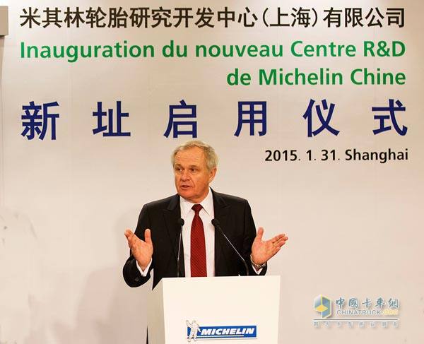 Mr. Philippe Verneuil, President of Michelin China
