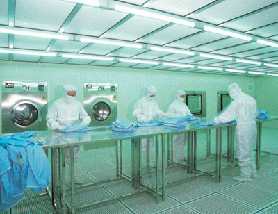Clean air conditioning design for Class 100 clean laundry room 100级æ´å‡€æ´—衣房的æ´å‡€ç©ºè°ƒè®¾è®¡ 上海è‹å‡€