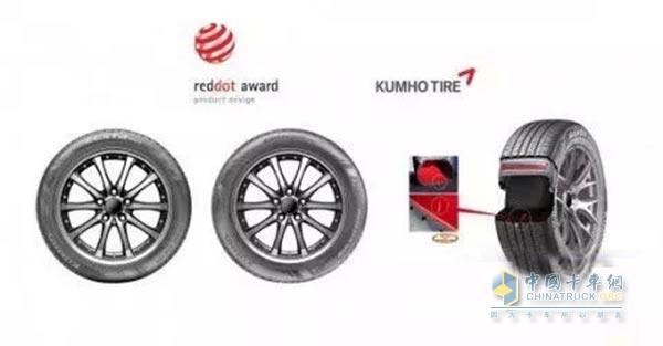 Kumho Tire Innovation Concept Picking the German Red Dot Design Award for four consecutive years