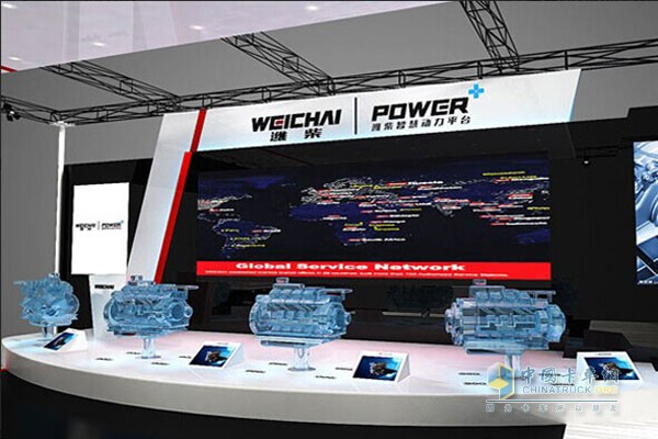 The 16th Shanghai International Automobile Industry Exhibition Weichai Light Truck Engine Exhibition Area