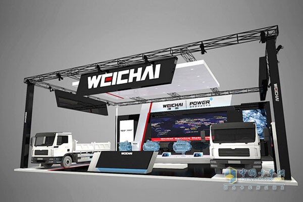 The 16th Shanghai International Automobile Industry Exhibition Weichai Light Truck Engine Exhibition Area