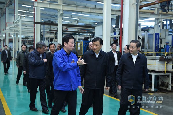 Liu Yunshan, Secretary of the Secretariat of the Central Committee of the Political Bureau of the CPC Central Committee, visited Yuchai