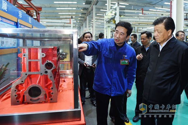 Liu Yunshan, Secretary of the Secretariat of the Central Committee of the Political Bureau of the CPC Central Committee, visited Yuchai