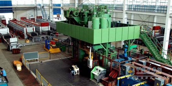 Large-scale Swiss die-casting equipment in Fastfax factory in Baoji