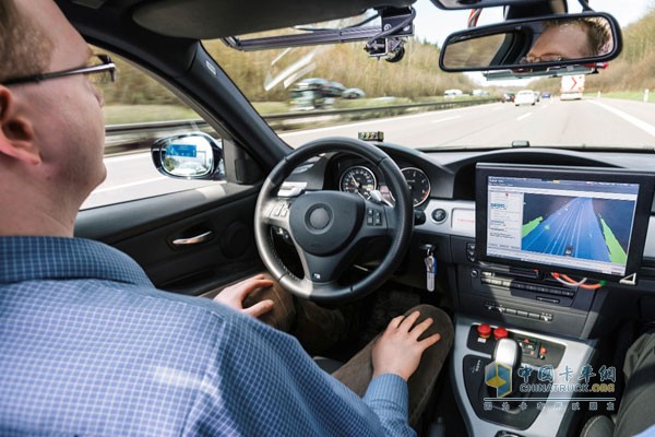 Bosch autopilot technology road test in Germany