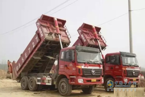 Auman Dump Truck with Hydra Hydraulic System