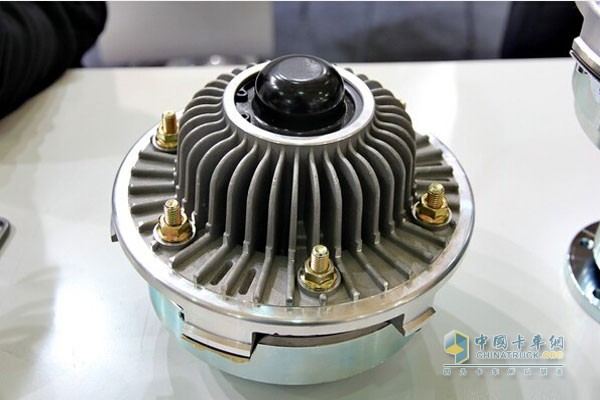 Electromagnetic fan clutch for controlling electromagnetic fan