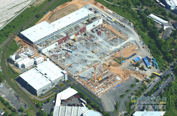 Linde hydraulic plant top view