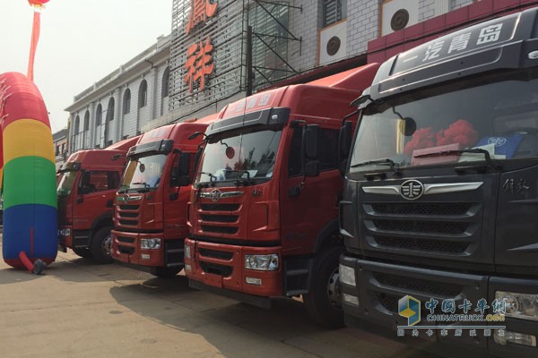 New Qingdao Liberation Truck equipped with Xichai Aowei FEUP monomer pump technology